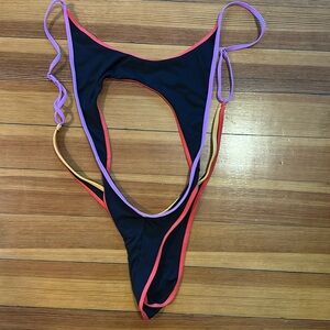 One one skimpy one piece bikini